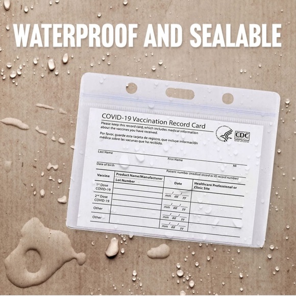 ⭐️ 6 Cotton Face Masks and Vaccine Sleeves - NEW - Picture 4 of 4